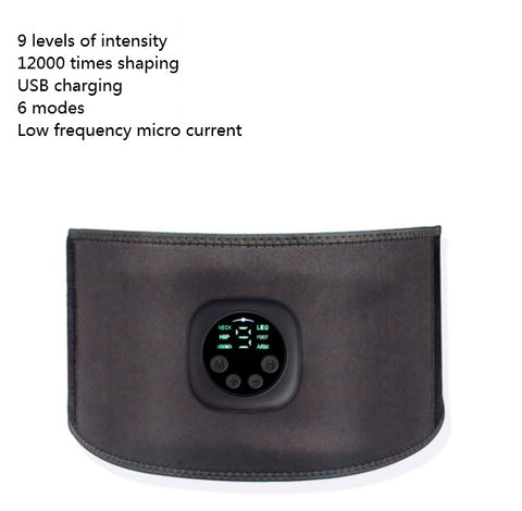 Smart EMS Abdominal Belt – Digital Muscle Trainer & Slimmer