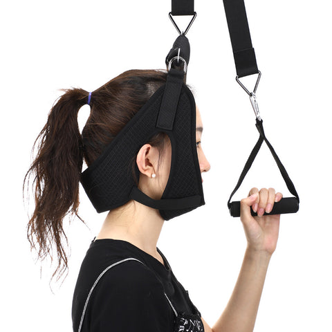 Portable Breathable Stretch Neck Correction Health Care Protective Gear Household Hanging Cervical Traction Device