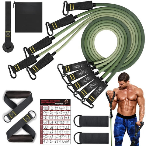 Pulling Rope Elastic Fitness Equipment Multi-functional Training